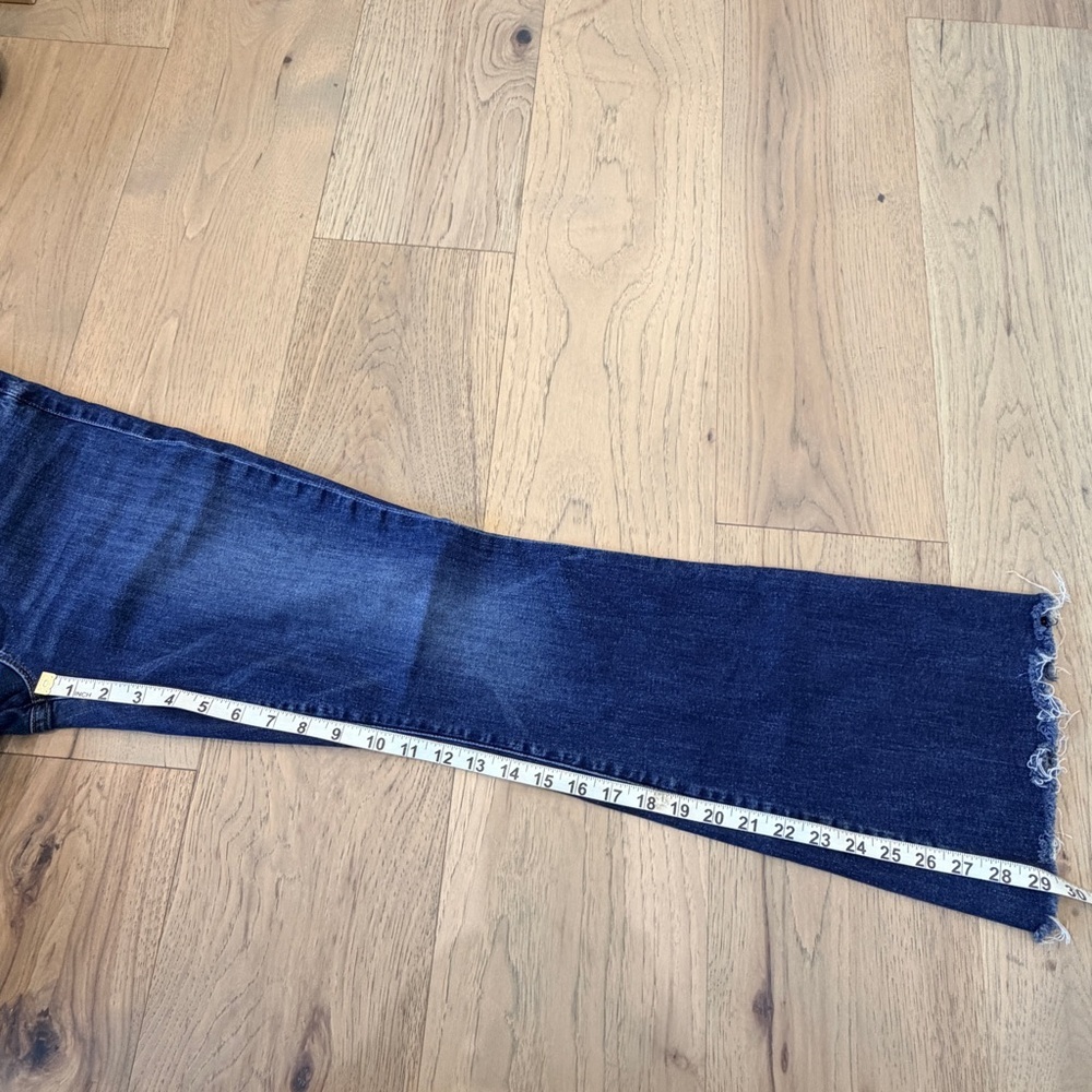 Mother The Weekender Fray in Team Up Jeans Size 32 - Picture 10 of 15